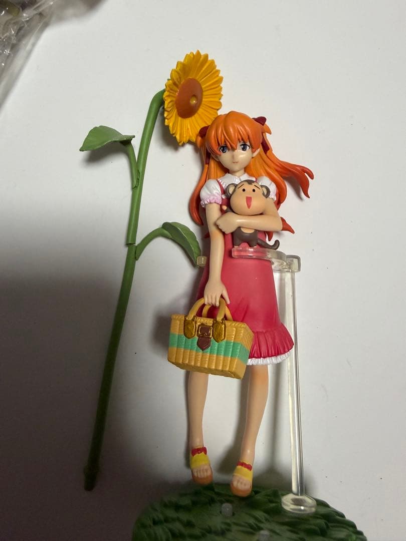 有瑕疵/新世纪福音战士 PORTRAITS 6 明日香 童年 手办