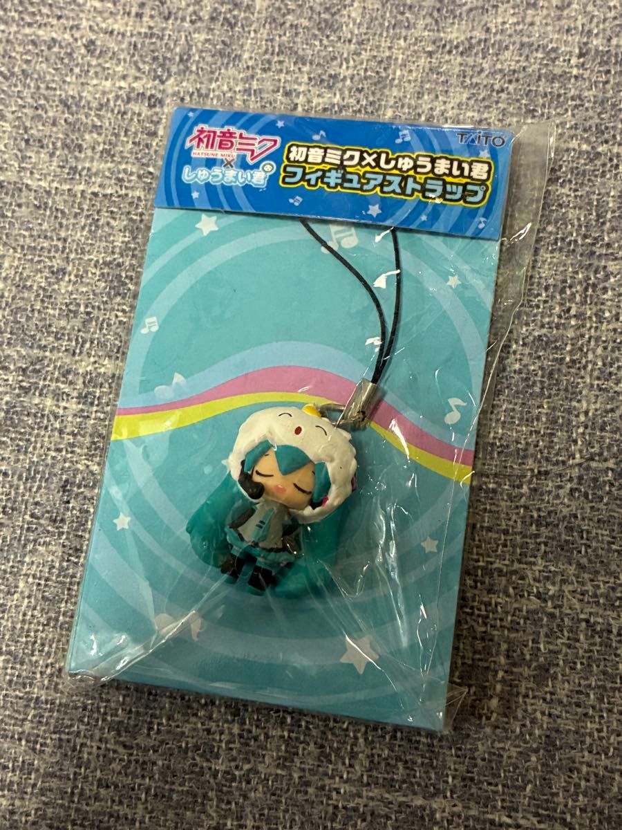 未使用　太东 初音未来×烧卖君 手办挂件 钥匙扣 人偶 平成复古 稀有 合作