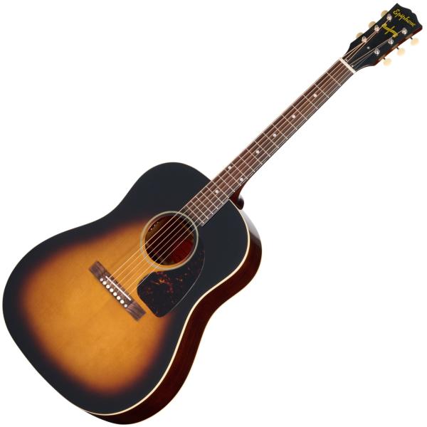 艾皮丰(Epiphone)1942年款Banner J-45复刻版 复古日落色 原声吉他 电箱吉他 J45 Banner 复刻版【万圣节特价】