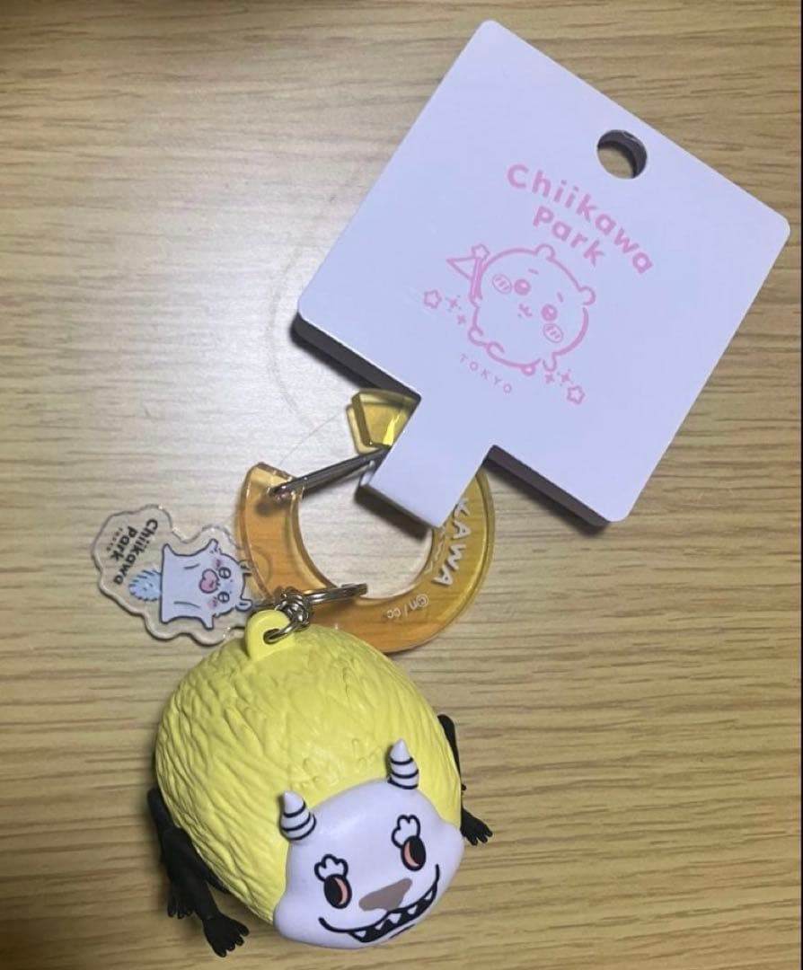 Chiikawa Park Figure Keychain Dekatsuyo Unused