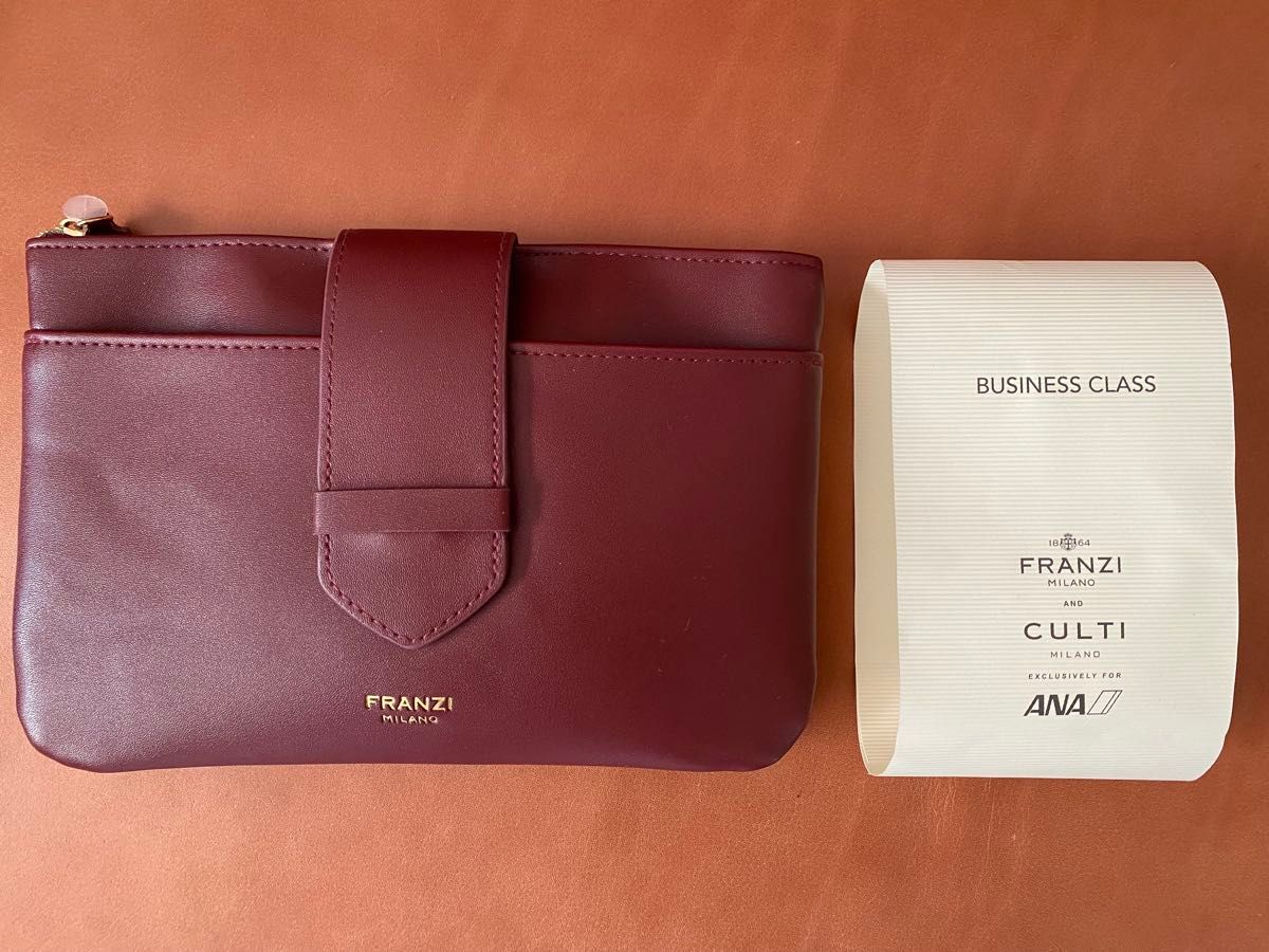 ANA Business Class Amenities Pouch FRANZI CULTI MILANO