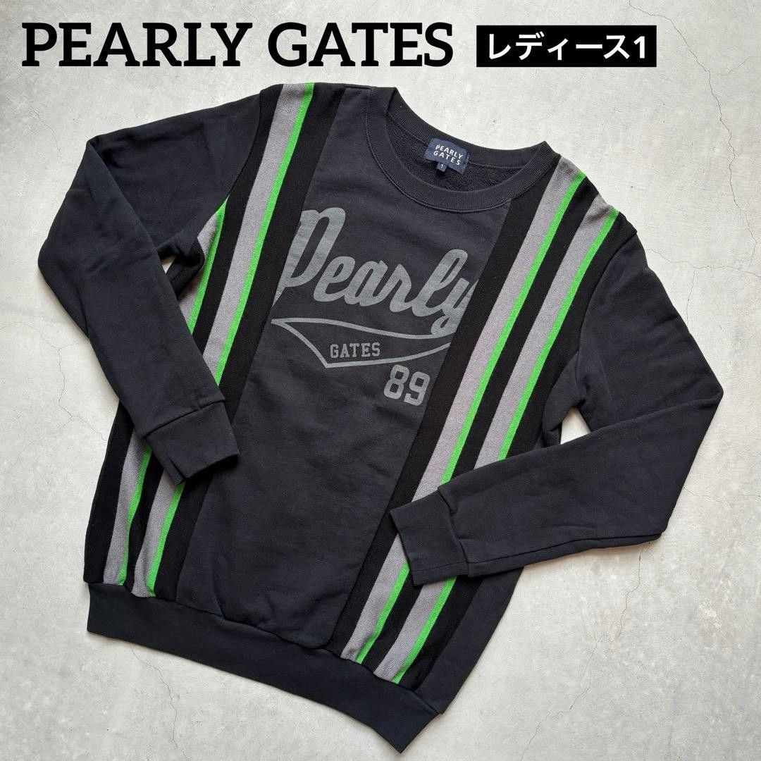 PEARLY GATES パーリーゲイツ 切替スウェット トレーナー サイズ1