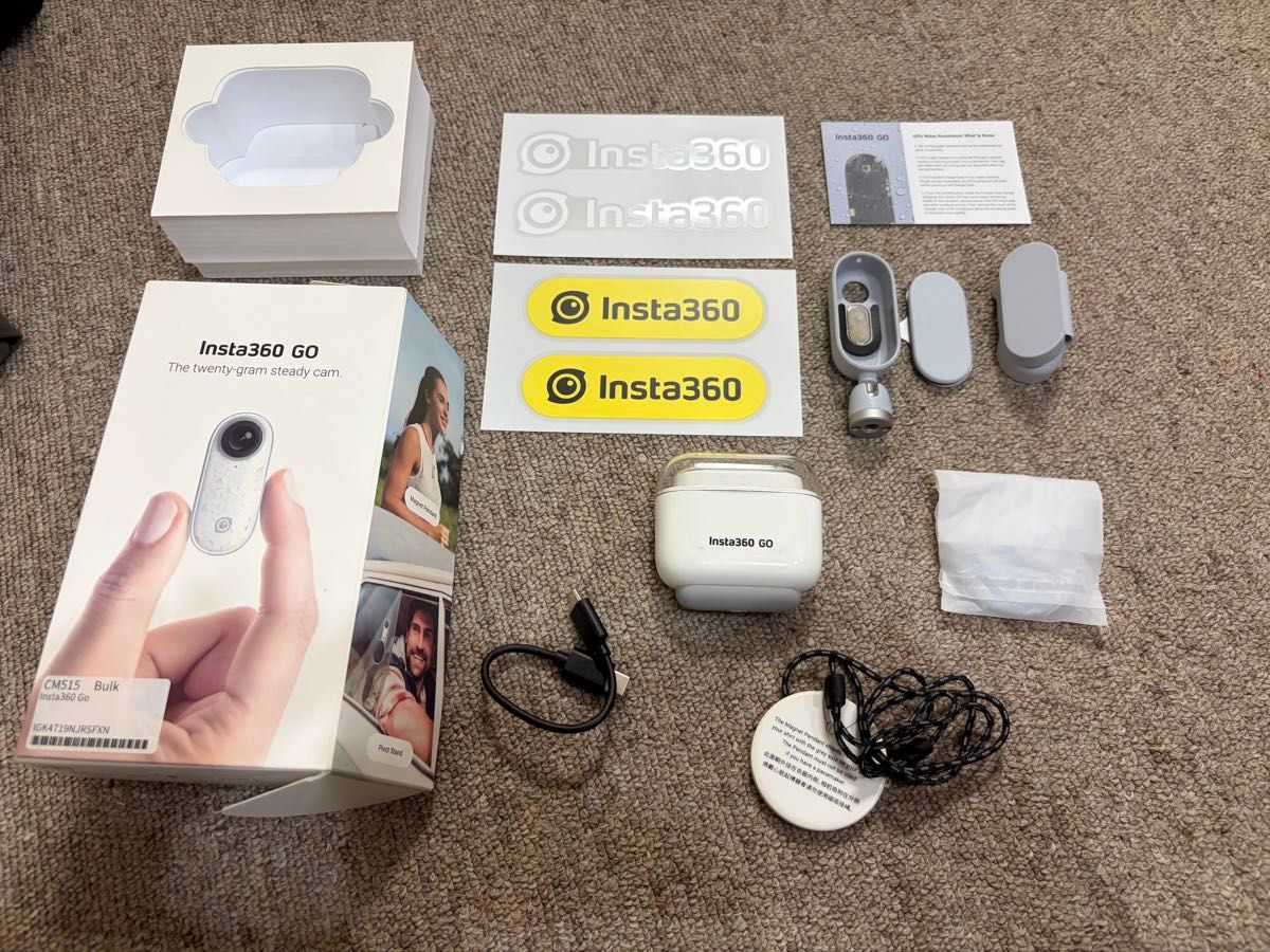 Insta360 GO 主体 运动相机 白色