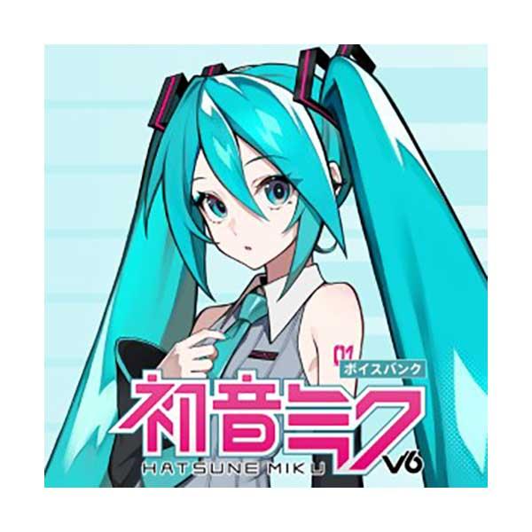 CRYPTON クリプトン HATSUNE MIKU V6 VOICEBANK ダウンロード版 ボイスバンク 初音ミク V6 ボーカロイド ボカロ VOCALOID6 Cubase LE付属 44201