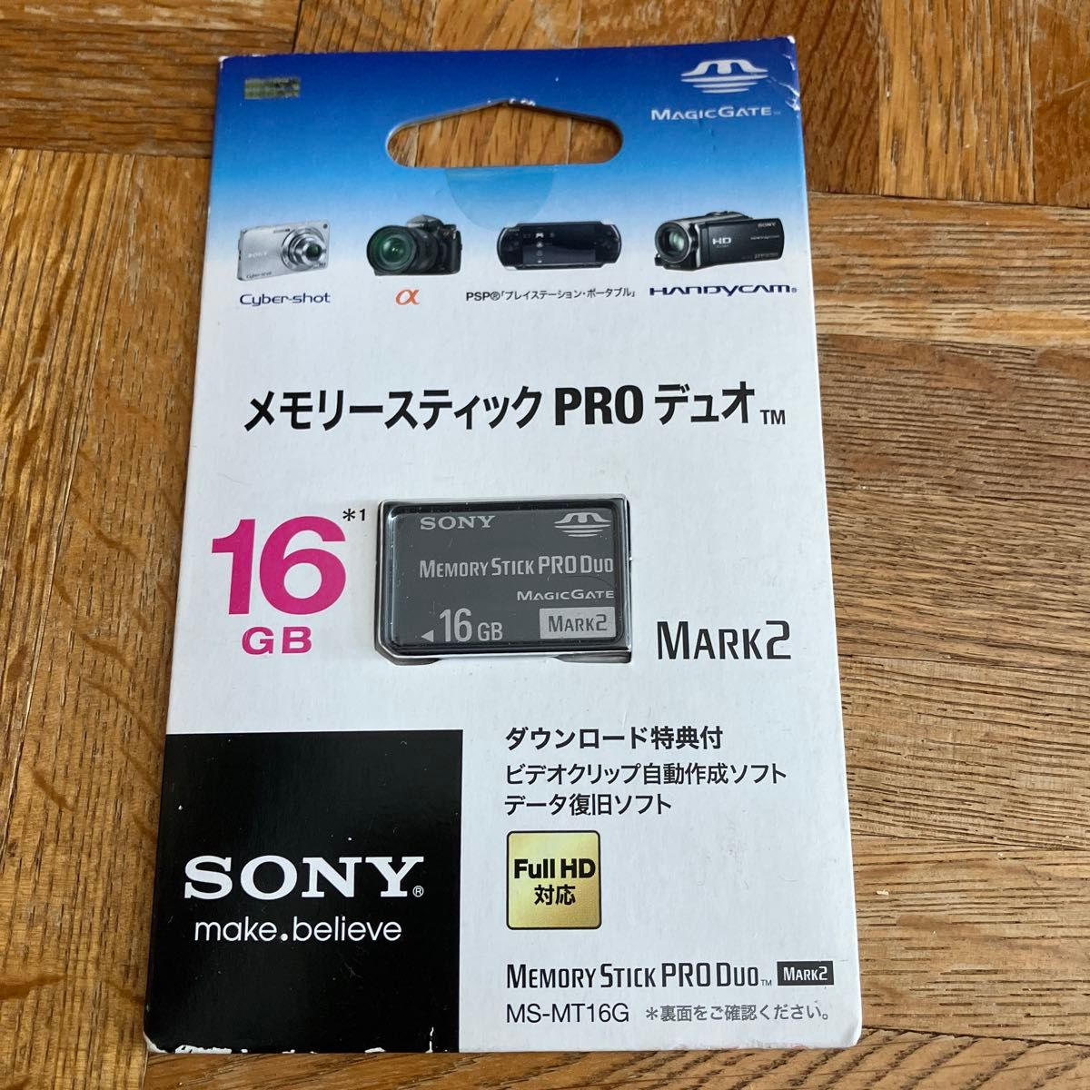 SONY 记忆棒 PRO Duo 16GB MS-MT16G MARK2