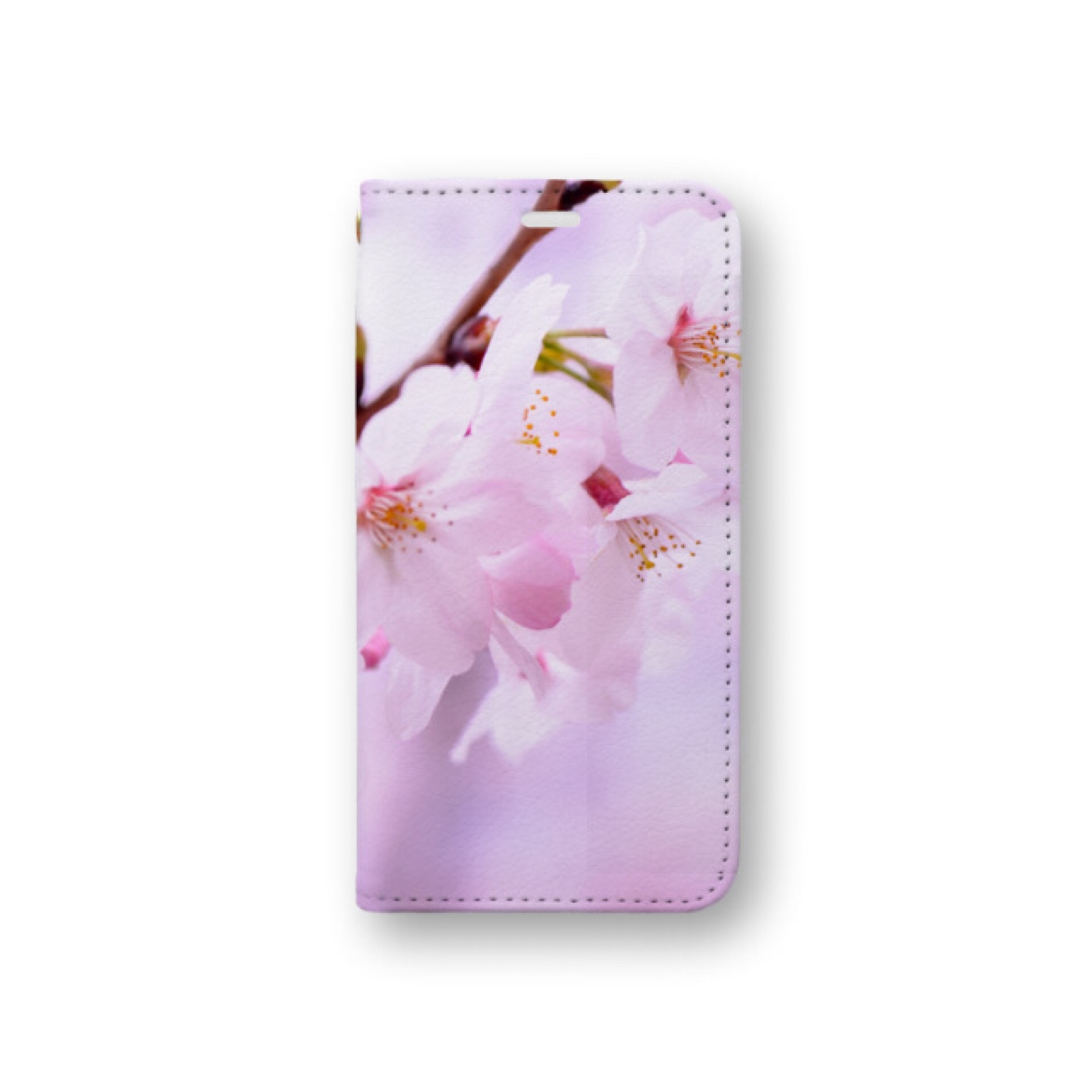 樱花 7 无皮带 翻盖式手机壳 樱花 iPhone Xperia Galaxy AQUOS arrows Google pixel
