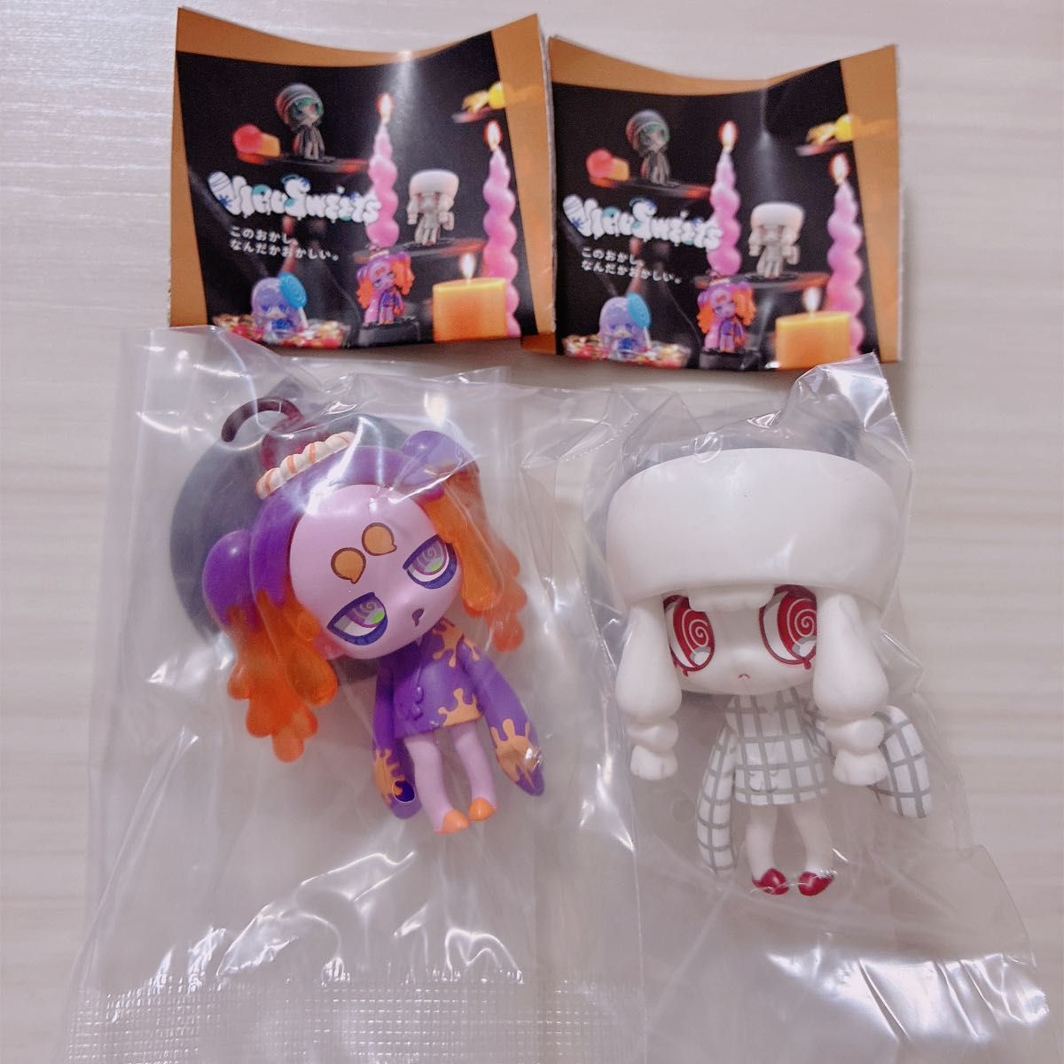 VIRUSWEETS trick or treat 病毒糖果 手办收藏 2体套装