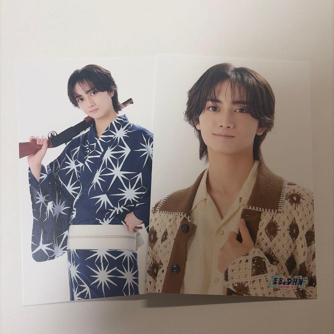 EBiDAN MUSEUM 2026年明信片2枚套装 icex 山本龙人