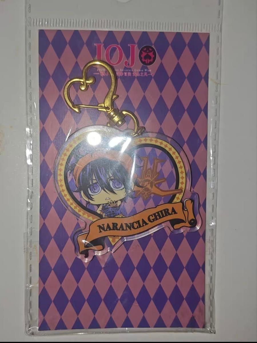 China-exclusive JoJo's Bizarre Adventure: Golden Wind Narancho Girga Acrylic Keychain