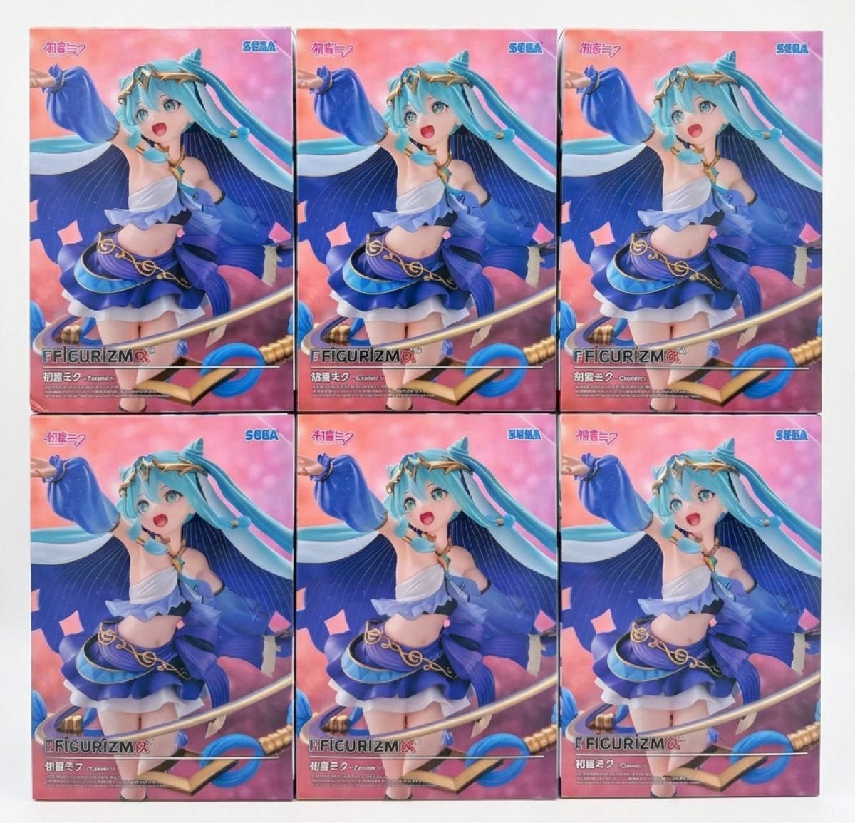 Hatsune Miku FIGURIZMα -Cosmic- Figure 6-Piece Set