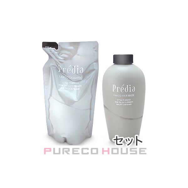 コーセー プレディア ファンゴ シャンプー 500ml レフィル + ヘアマスクn 640g レフィル 【セット】