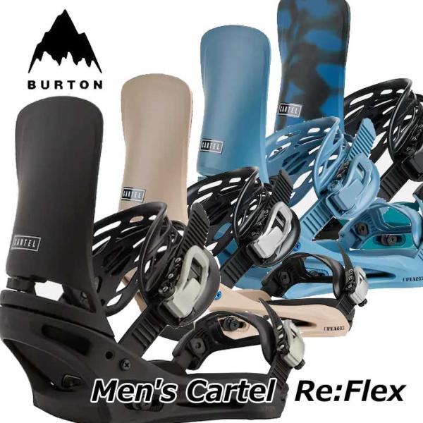 25-26 BURTON 巴顿 男士单板滑雪固定器 Men's Cartel【Re:Flex】 卡特尔 【日本正品】ship1【退货类别OUTLET】