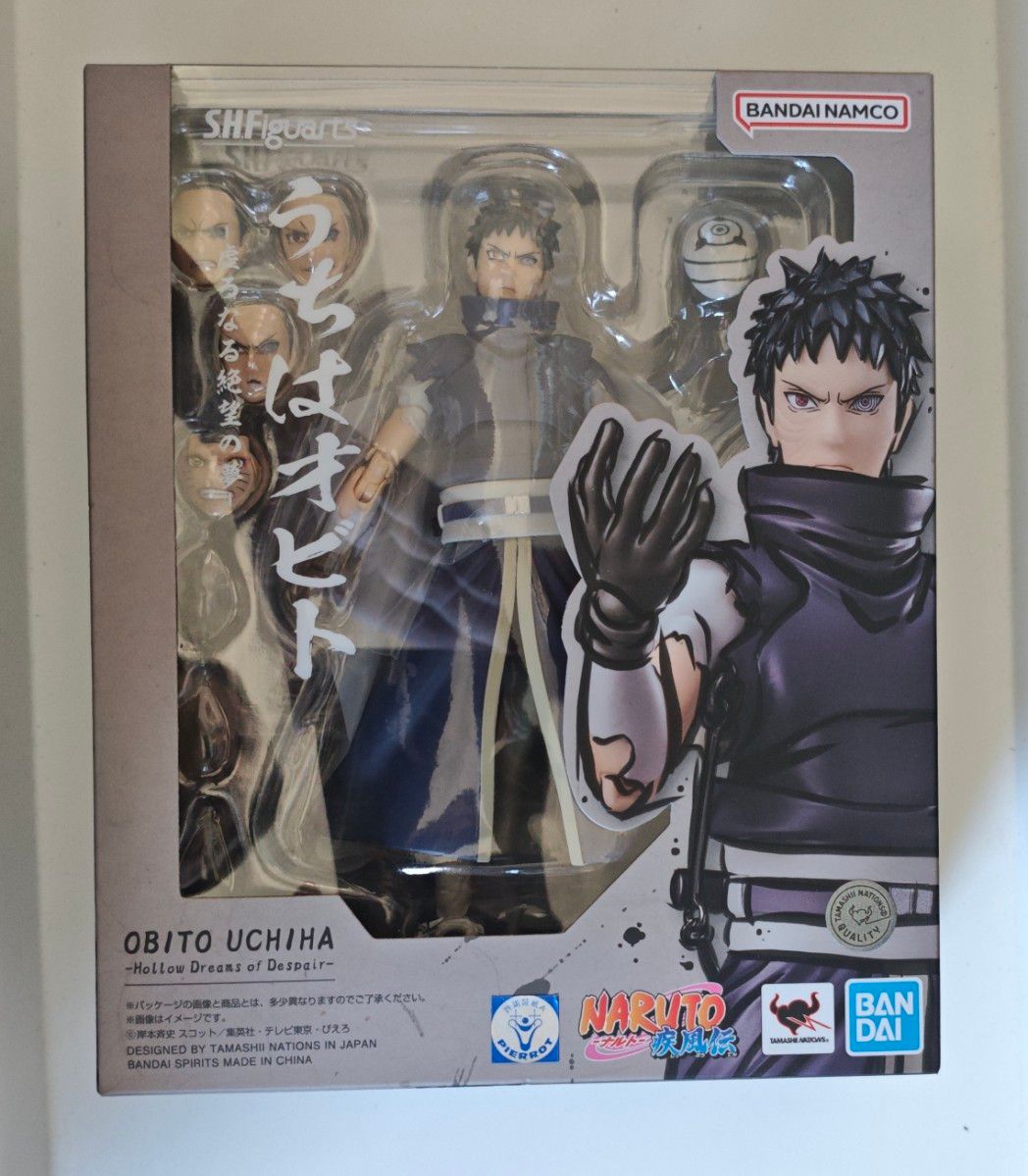 S.H.Figuarts 火影忍者 宇智波带土 -虚无绝望之梦- 手办