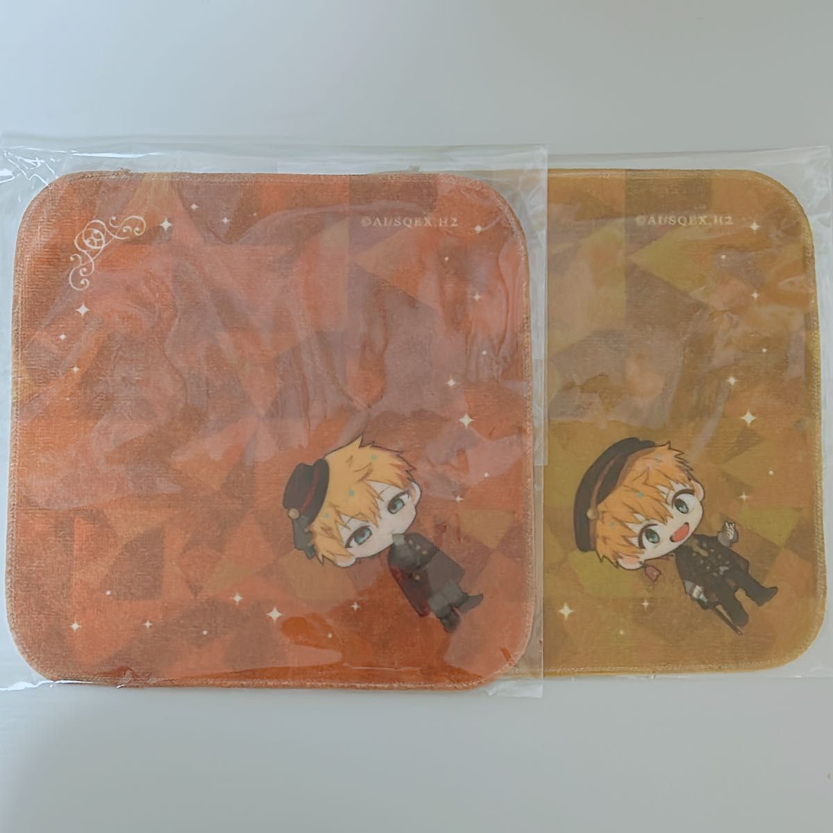 Jibaku Shounen Hanako-kun Kawaseru Lottery C Prize Handkerchief Towel Gen Teru Hikaru Set