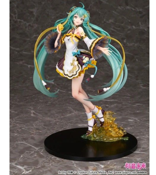 美品 初音ミク FURYU 中秋の夜ver 1/7 フィギュア