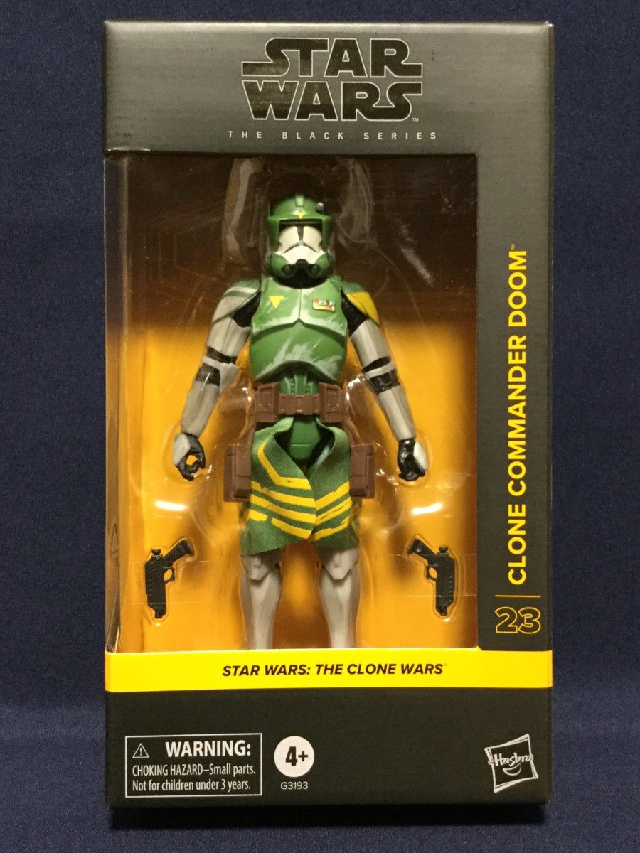 Clone Commander Doom Star Wars Black Series 6-Inch Figure Unopened