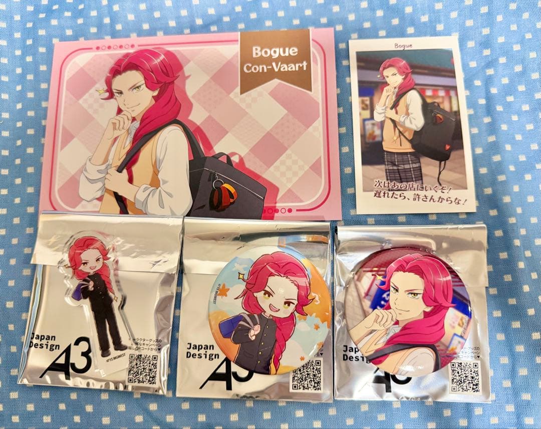 Macross Asakusa Hyper Time School Trip Borg Acrylic Stand Can Badge Bonus