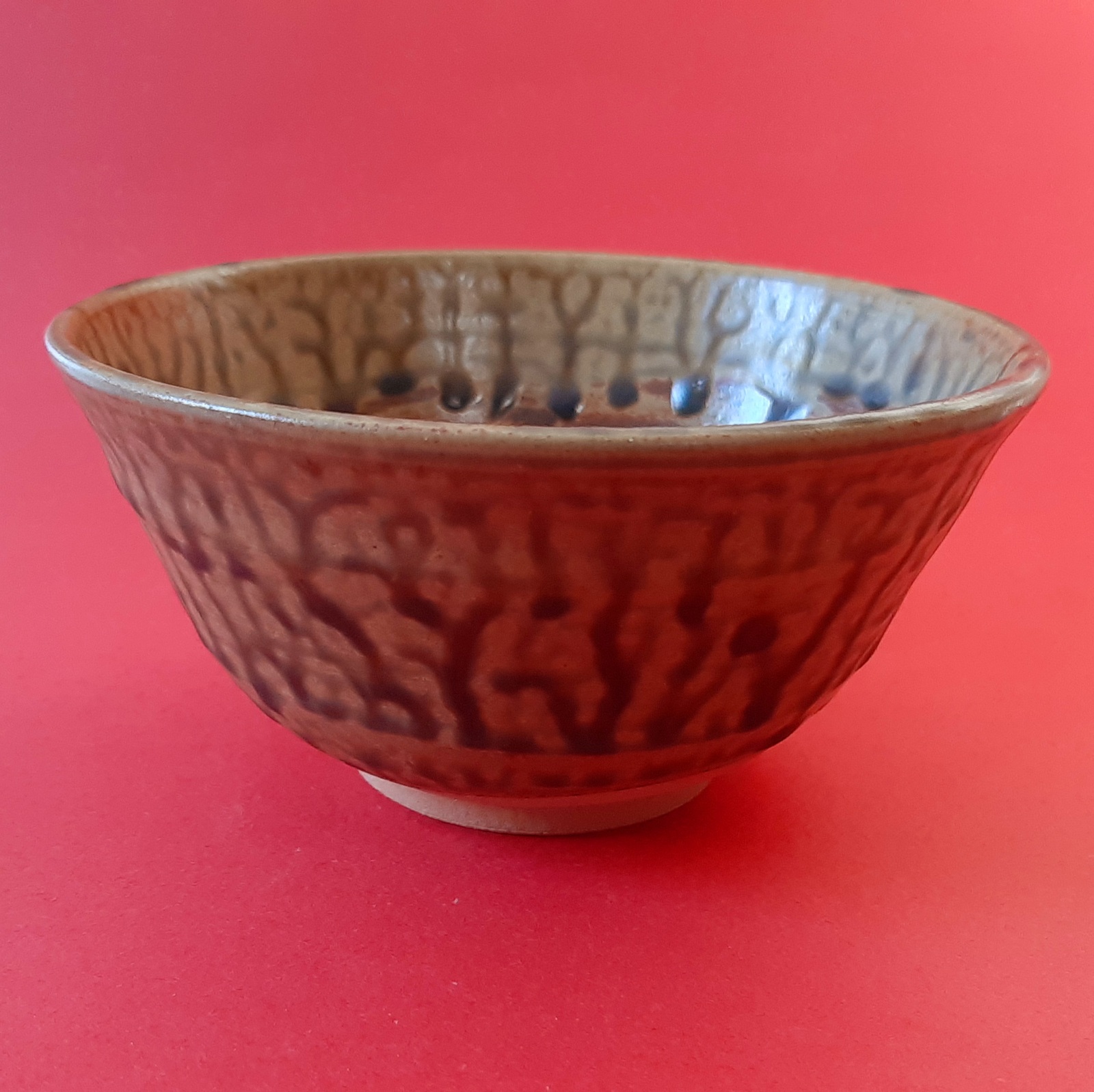 陶器 抹茶碗 竹林