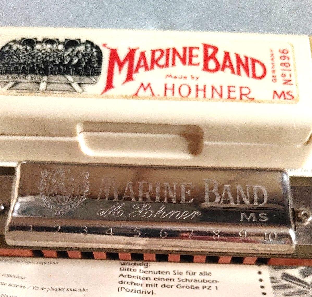 HOHNER Marine Band MS口琴霍纳海洋乐队