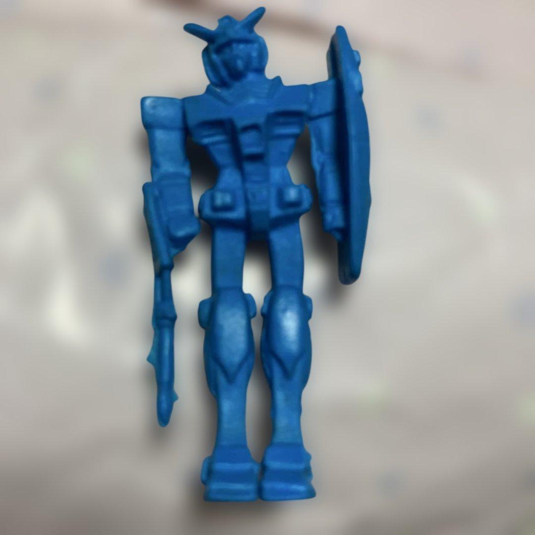 Mobile Suit Gundam Eraser Figure Blue Height 5.5cm