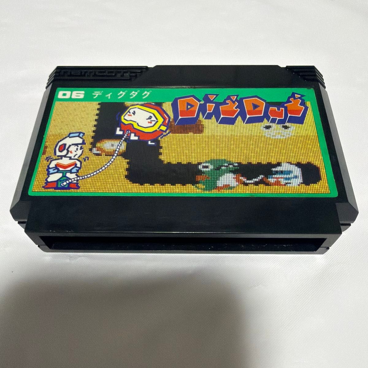 Famicom Software Dig Dug NAMCOT Namco