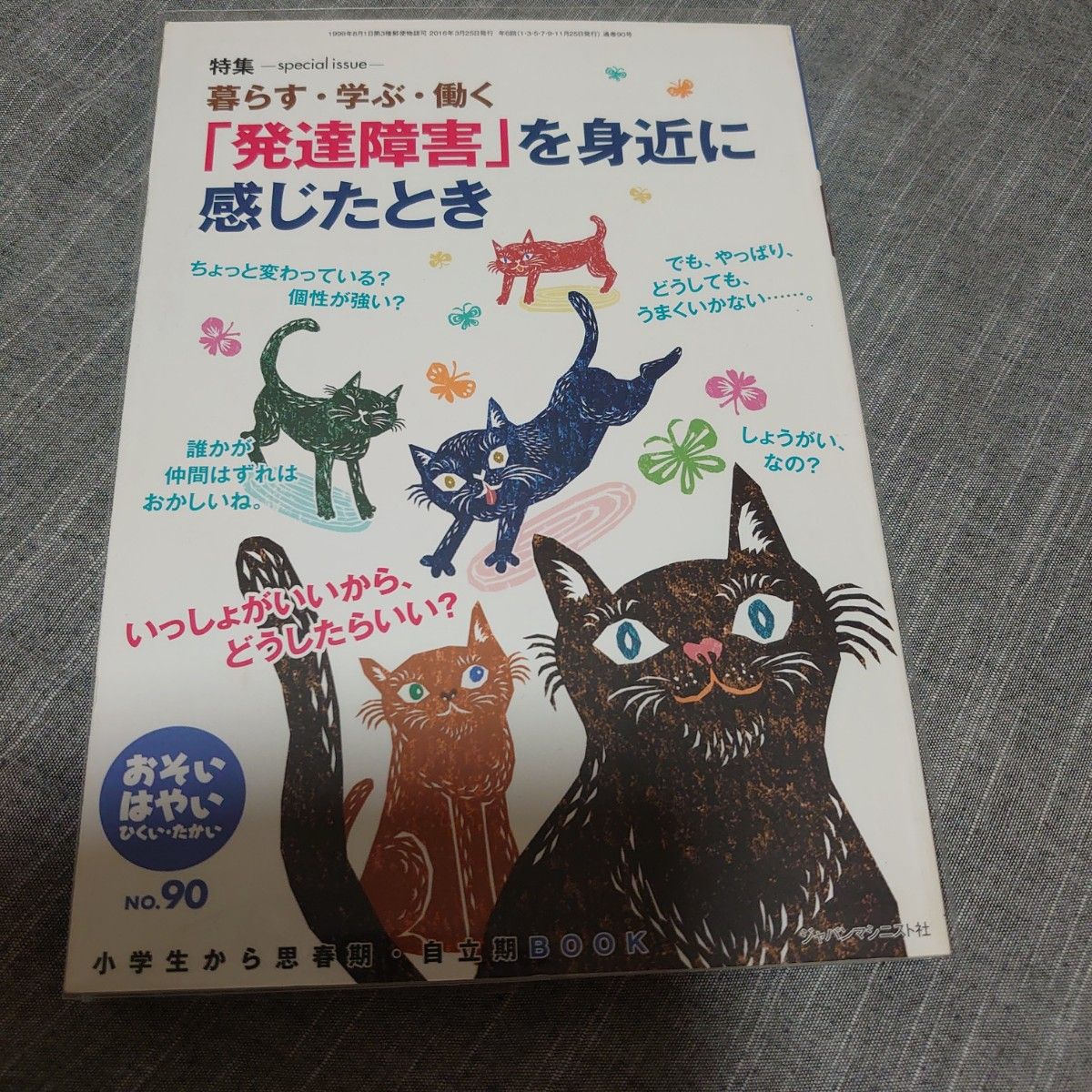 生活・学习・工作:当感受到“发育障碍”就在身边时 No.90 从小学到青春期的自立BOOK