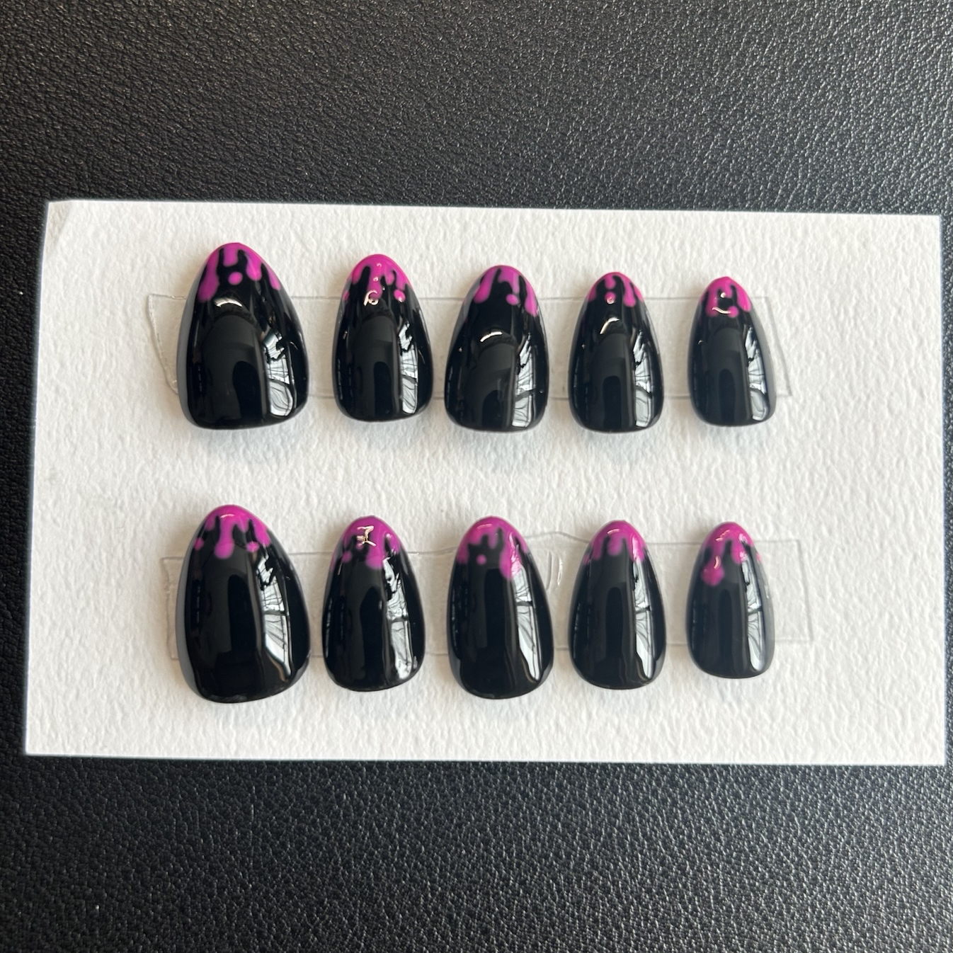 Gel Nail Tip in BLACKPINK Images