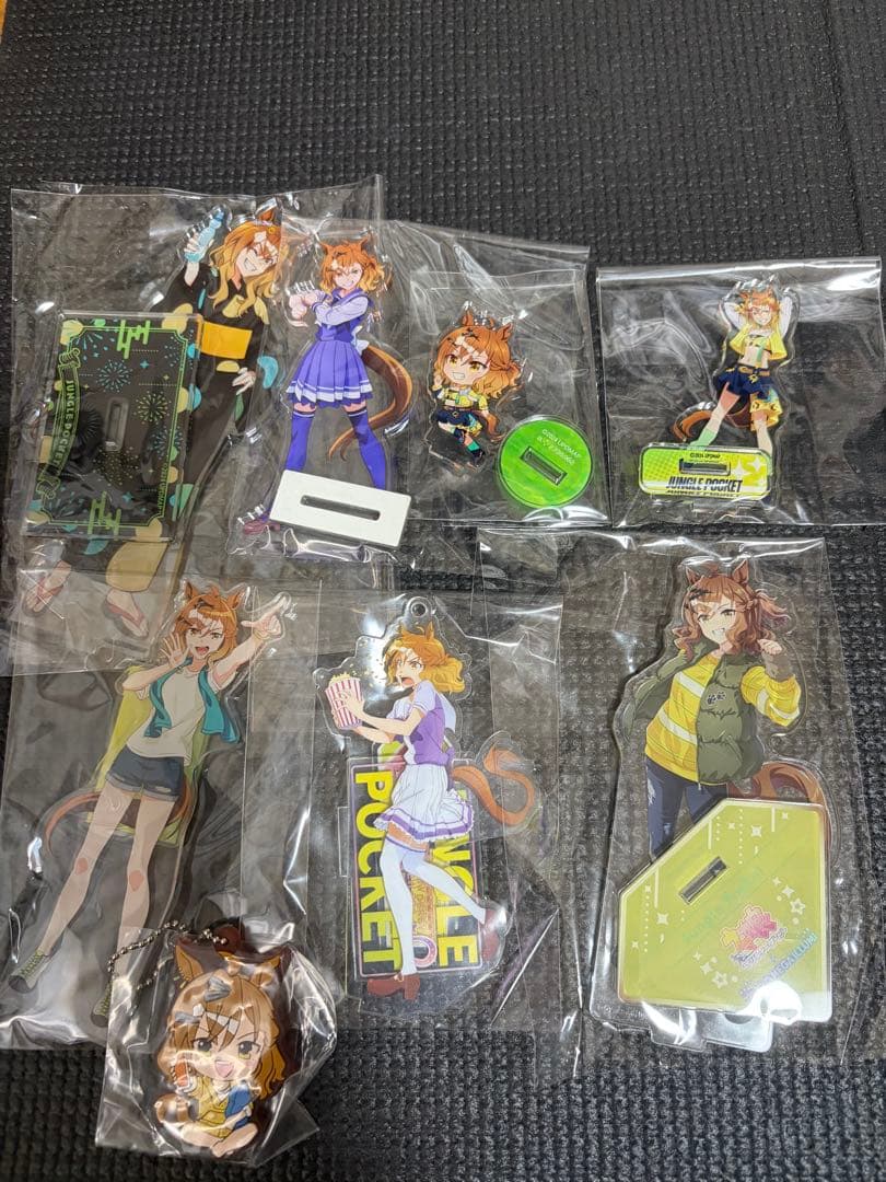 Horse daughter acrylic stand rubber jungle pocket bulk sale