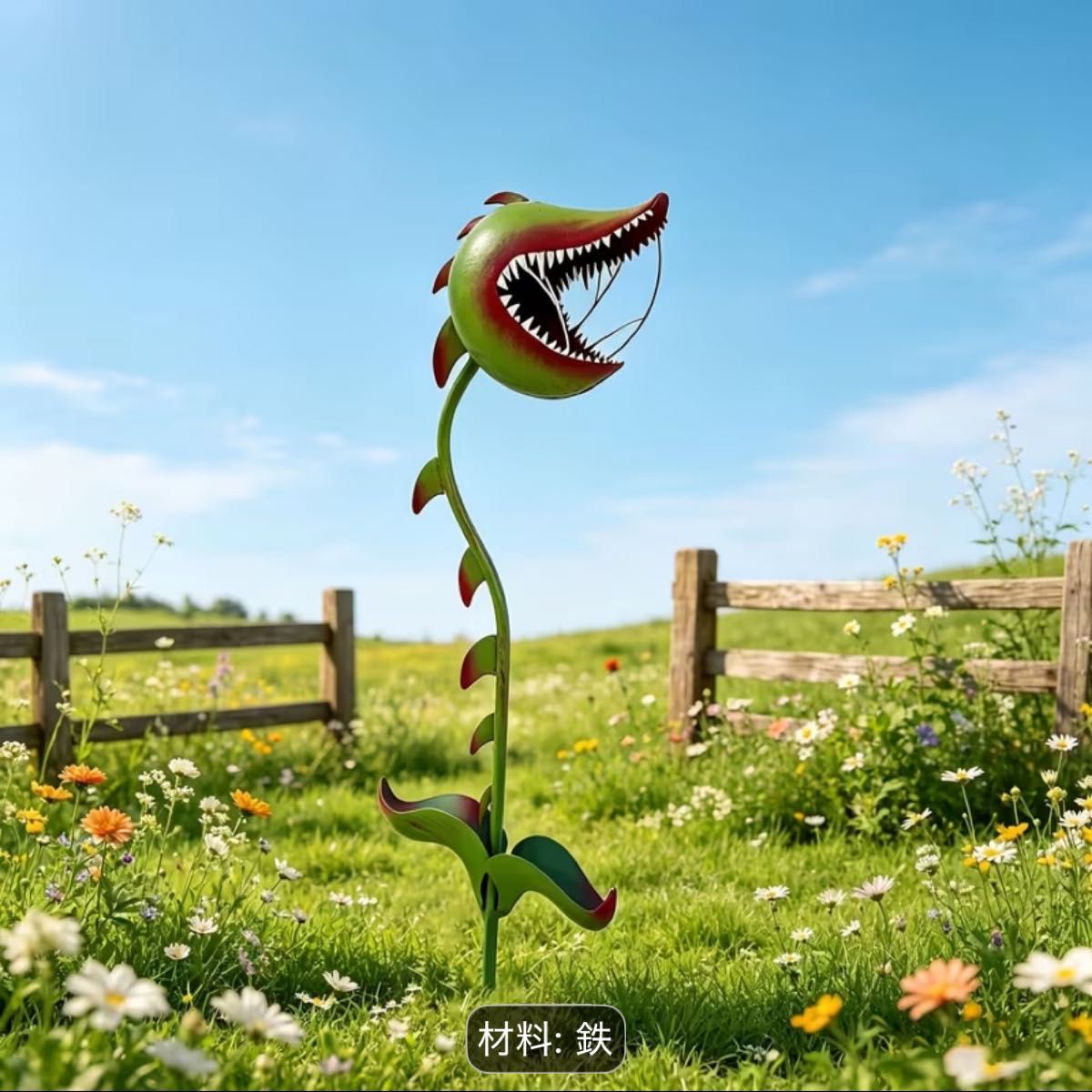 食虫植物 捕蝇草 手办 花园插饰 室内装饰品