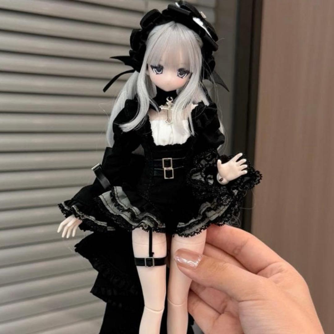 Shuyoubi no Shoujo Weekly Kuroha 1/6 BJD Doll Articulated Figure Full Set with Rooted Hair