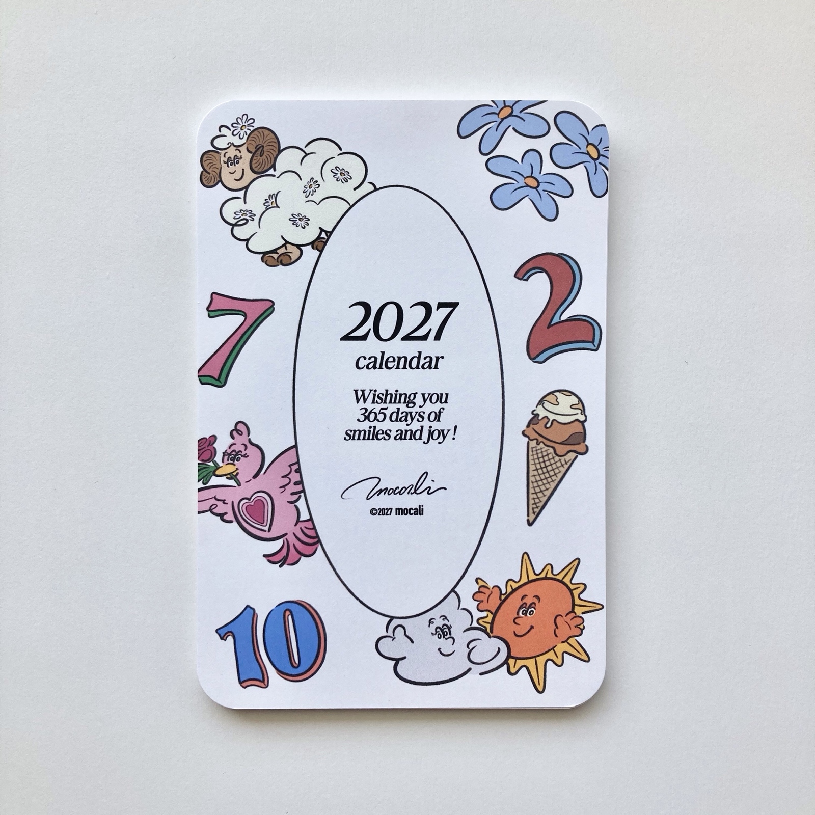 日历2027年