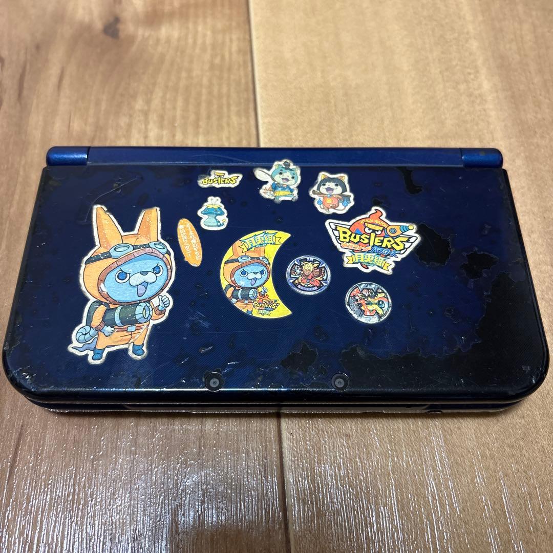 全新 Nintendo 3DS LL 主机 金属蓝