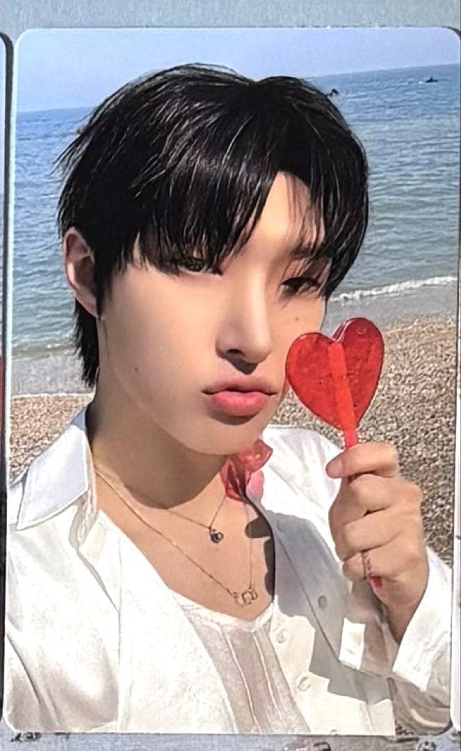 ATEEZ Min-gi BLUE DRIFT Admission Bonus Trading Card