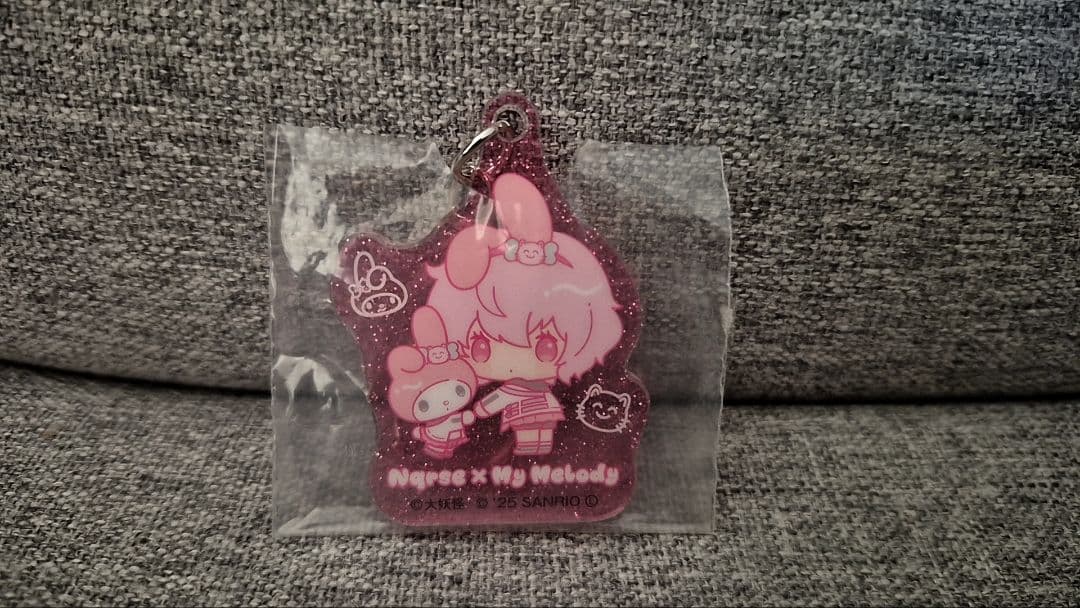 Nqrse x My Melody Acrylic Keychain