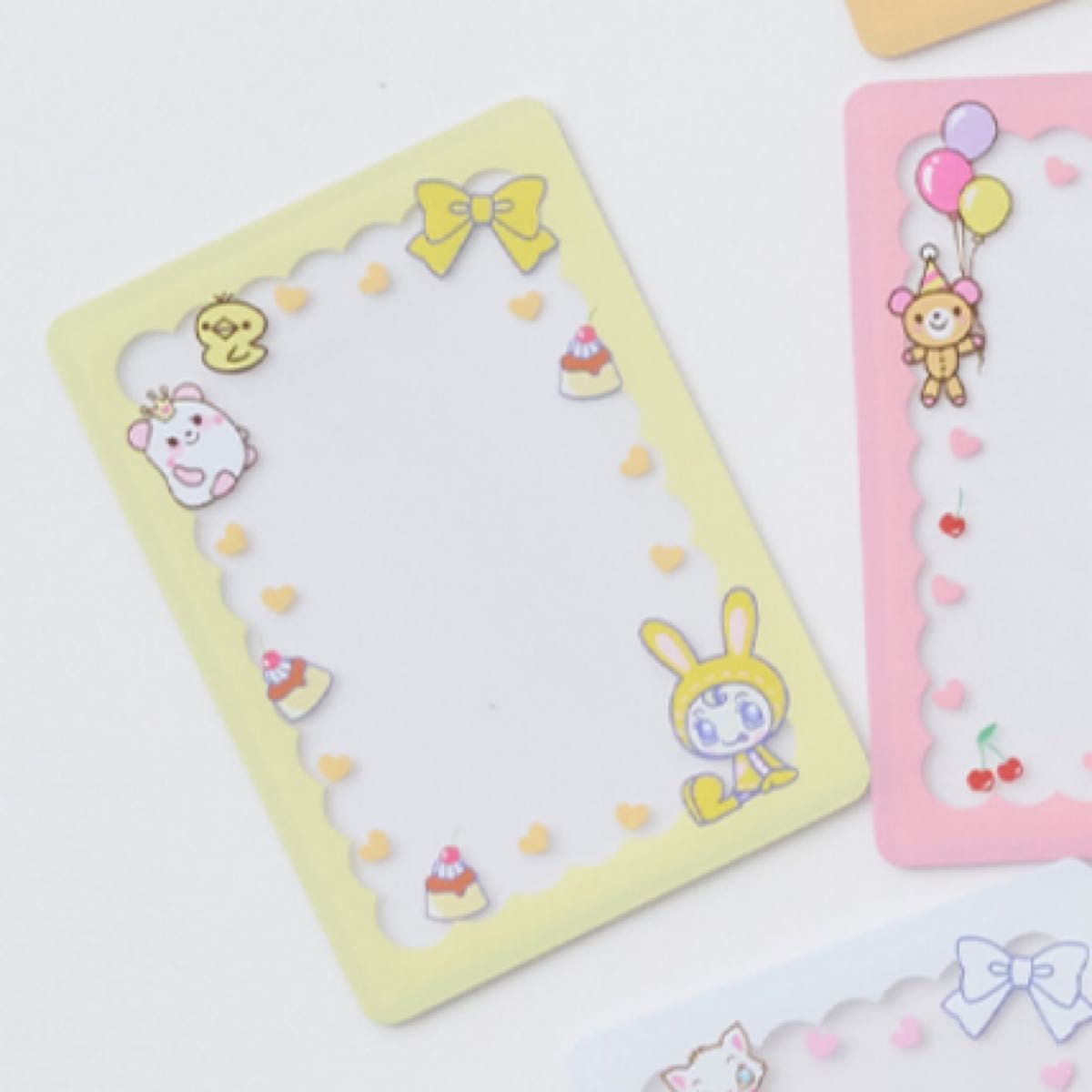 Narumiya Happy Park Berie-chan Hard Card Case Yellow Mezzo Piano Yellow
