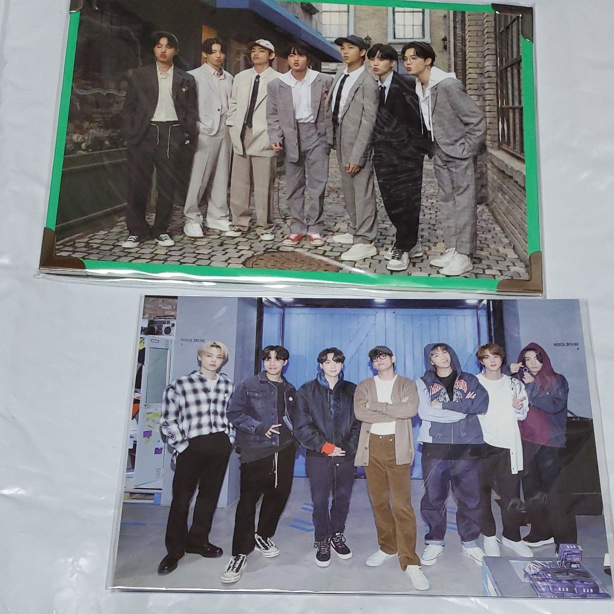 BTS 全新未拆封 非卖品 POP-UP MAP OF THE SOUL JPFC 购买特典 照片卡 明信片