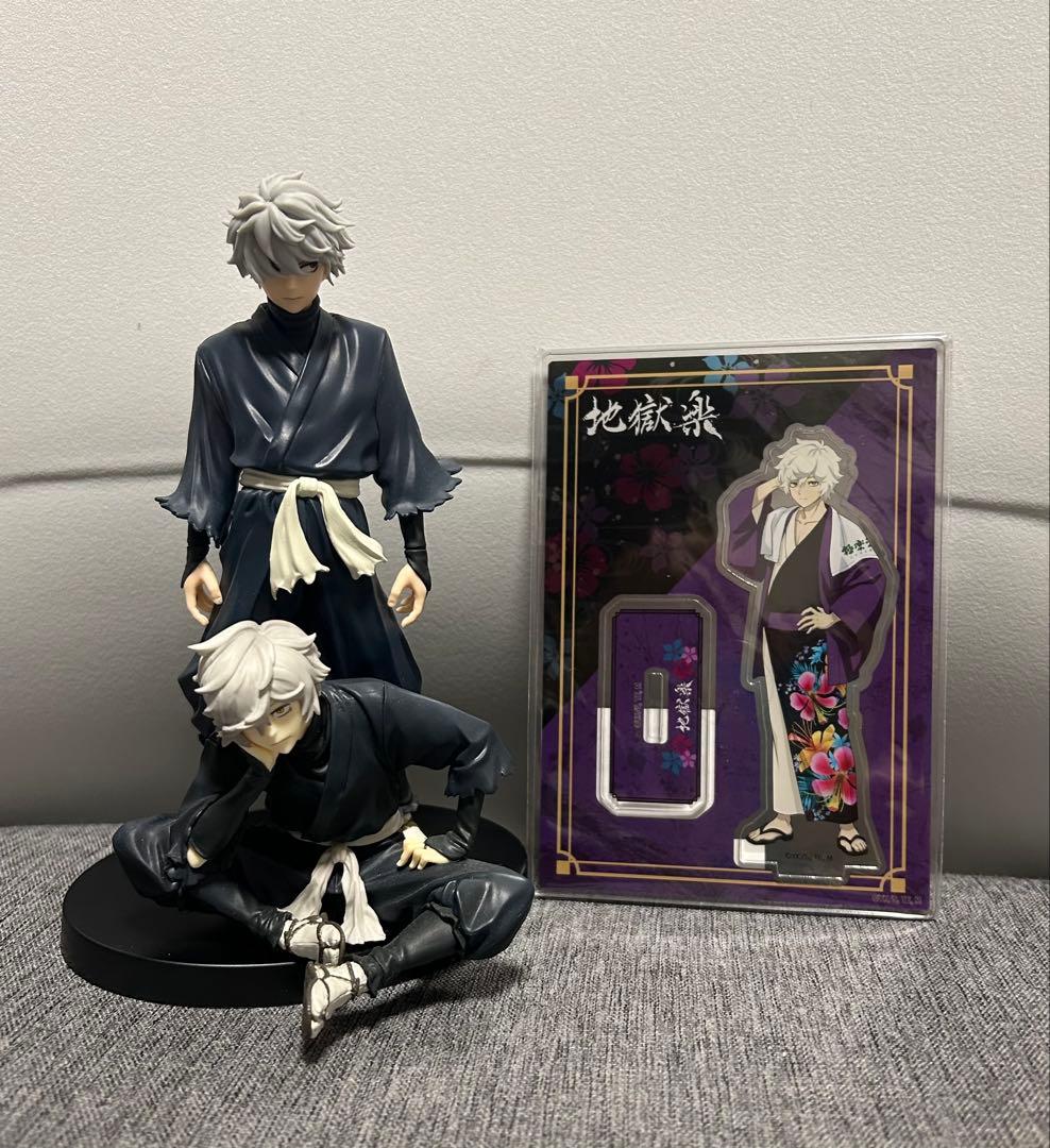 Jigokuraku Gagamaru Set Acrylic Stand, Nendoroid Stopper Figure, etc.