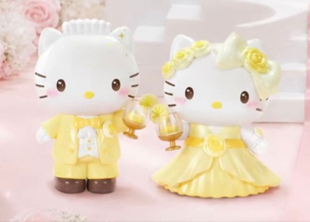 TOPTOY Hello Kitty & Dear Daniel Wedding Ceremony Figure