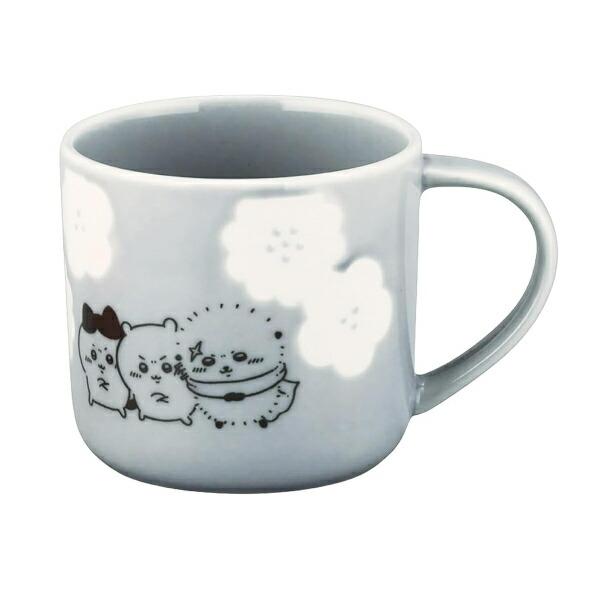 ちいかわ ハッピーブロッサム マグ ブルー CKW33-11 山加商店 350ml 高さ8.5cm セット ハチワレ ラッコ 食器 カップ