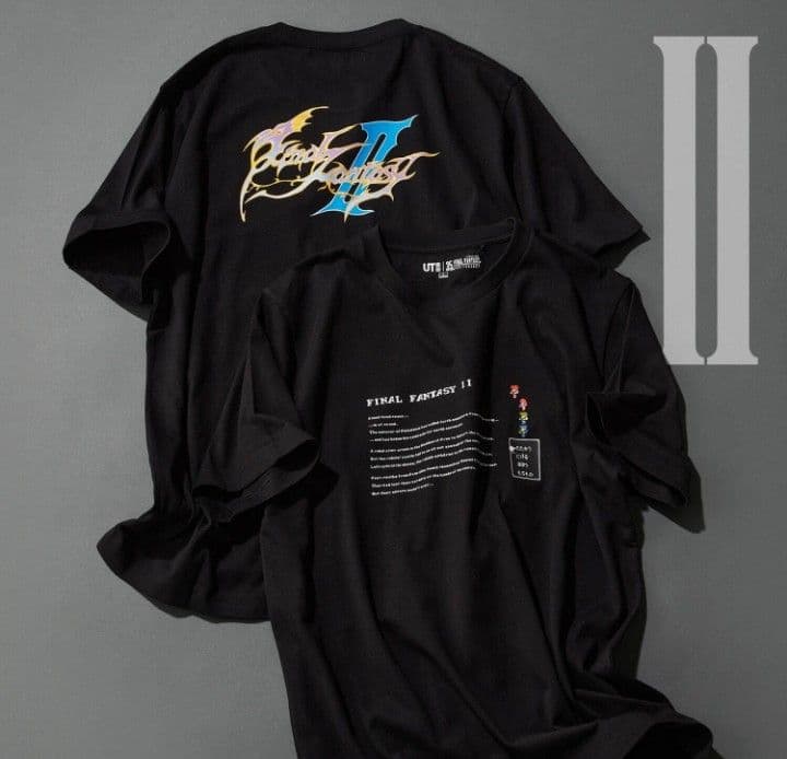 【 新品・L码 】 UNIQLO FINALFANTASY T恤 FF2