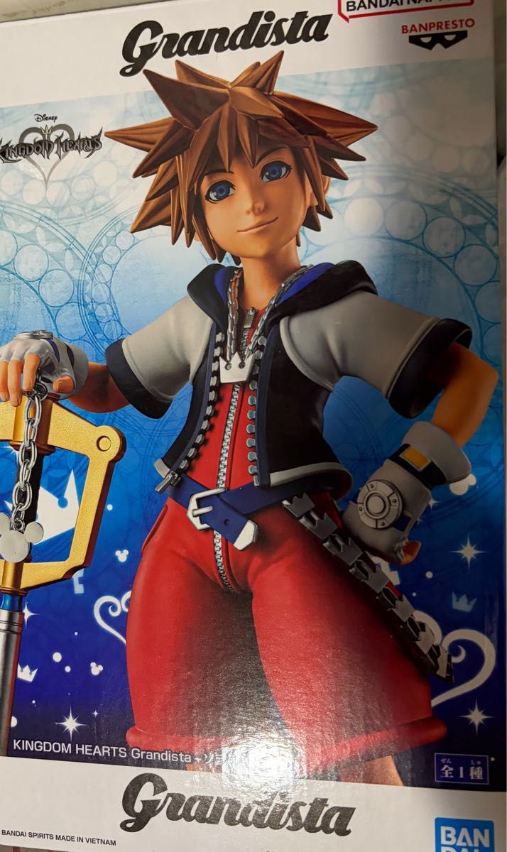 KINGDOM HEARTS Grandista 索拉 手办 KINGDOM HEARTS BANPRESTO