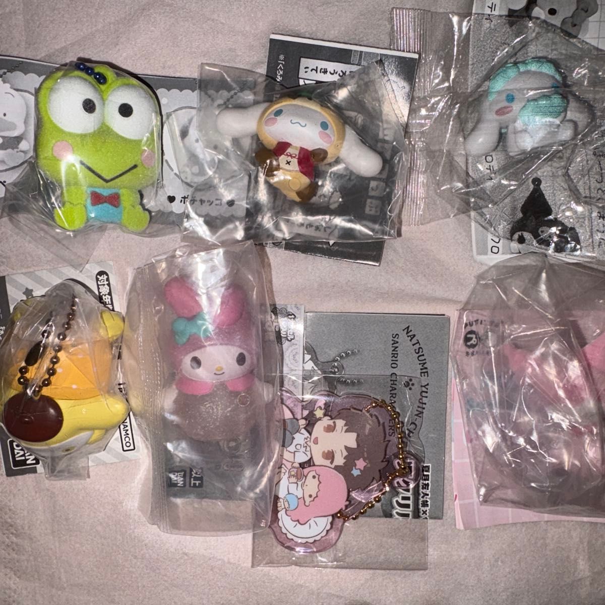 ☆ Sanrio Characters Gacha Collection: 7-Piece Set
