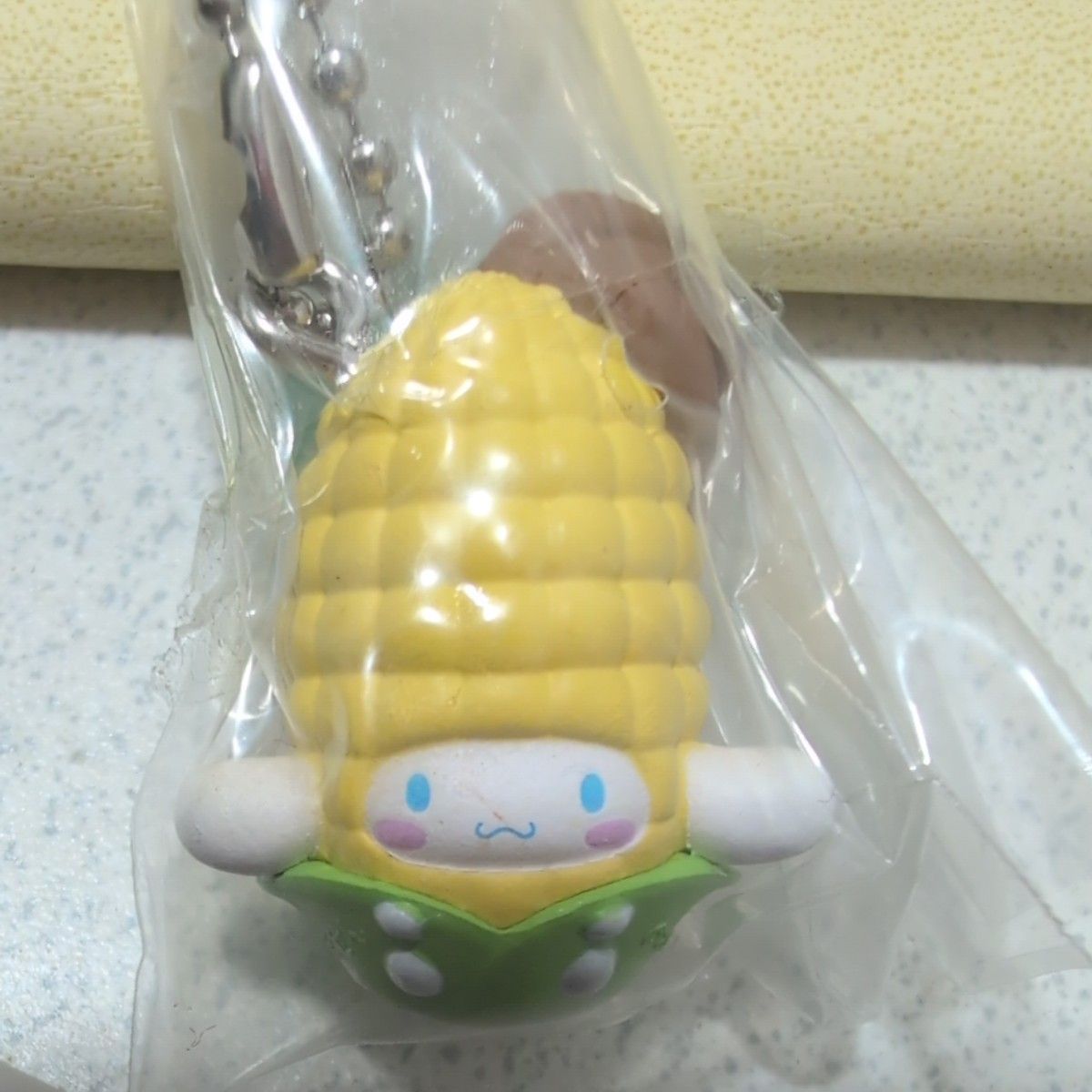 Sanrio Characters Vegetable Biscuit Charm Cinnamo Roll Corn