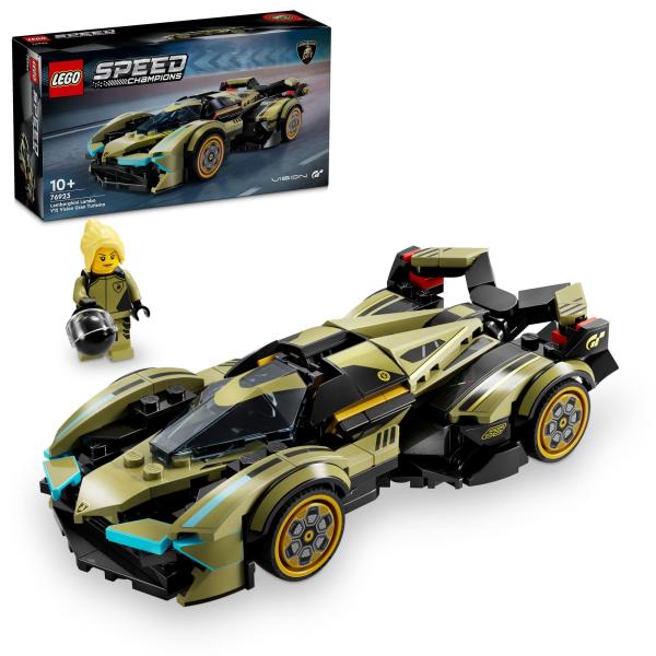 乐高速度冠军Lamborghini Lambo v 12 Vision Gran Turismo 76923块