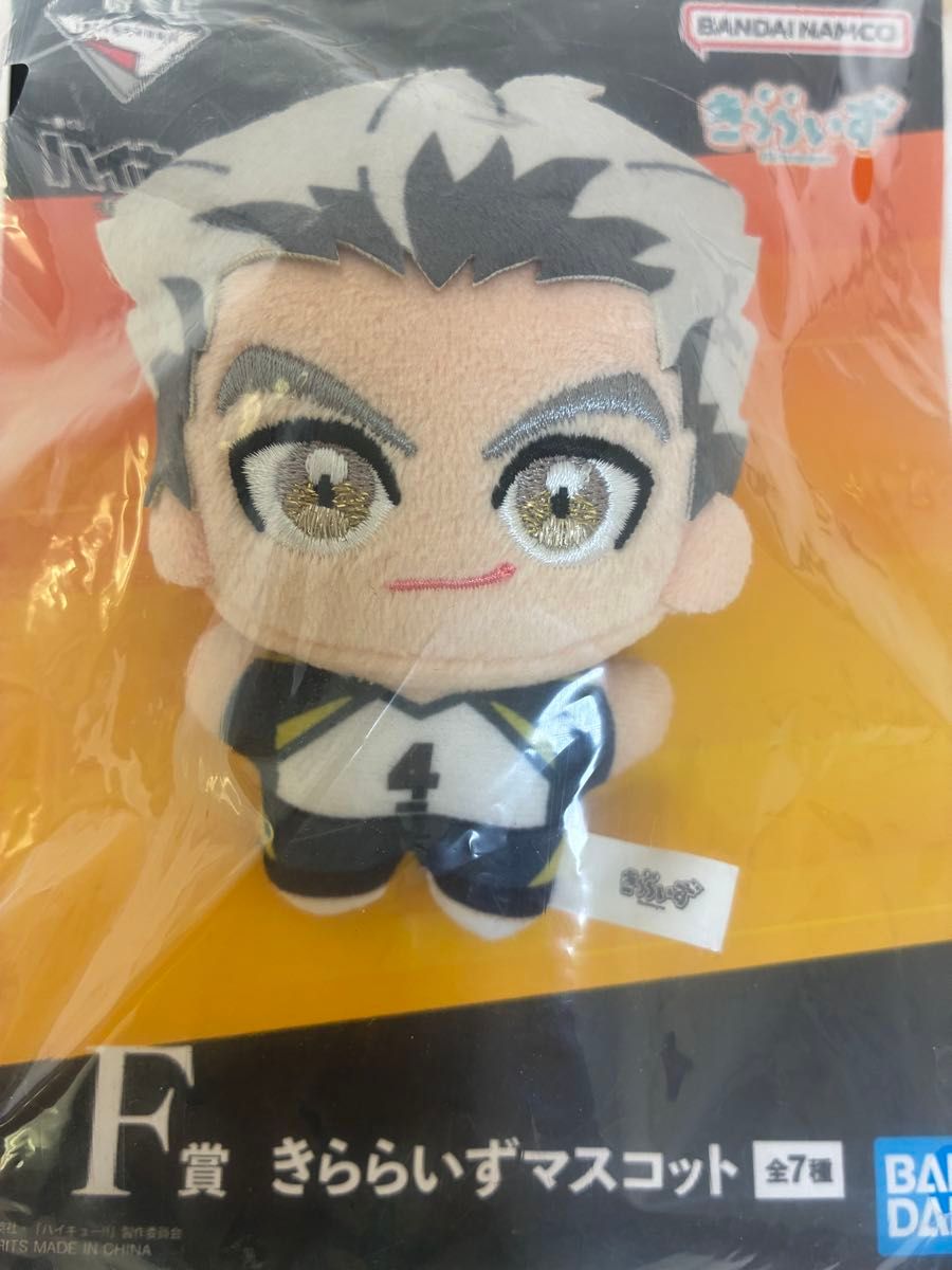 Ichiban Kuji Haikyu F Prize Kiraraiz Mascot Wood