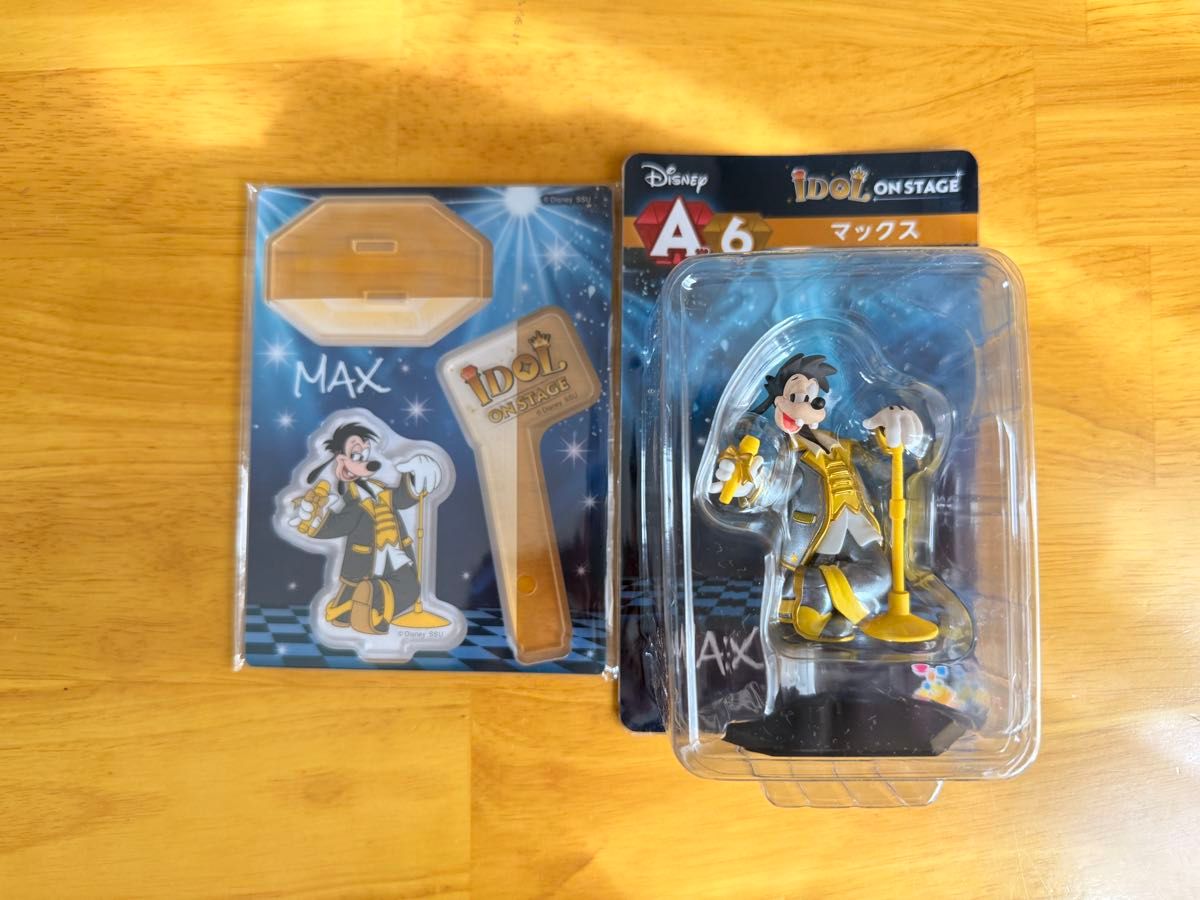 Happy抽奖 Disney IDOL ON STAGE A奖 马克斯 手办 亚克力立牌套装