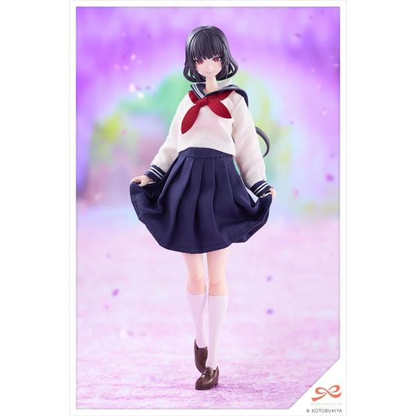 (桃樱高中制服)(创彩少女庭园)(JK104) 塑料模型退货种类B