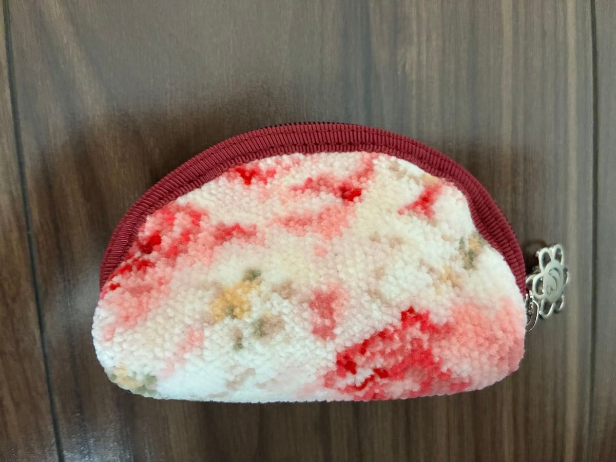 阿恩乔 迷你收纳包 硬币包 绒线编织