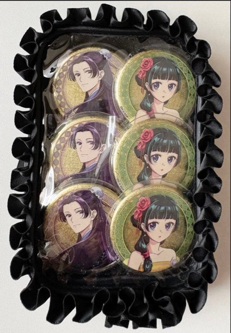 Mr. Mibu cat cat can badge set of 6 pieces for each one of the drugstore