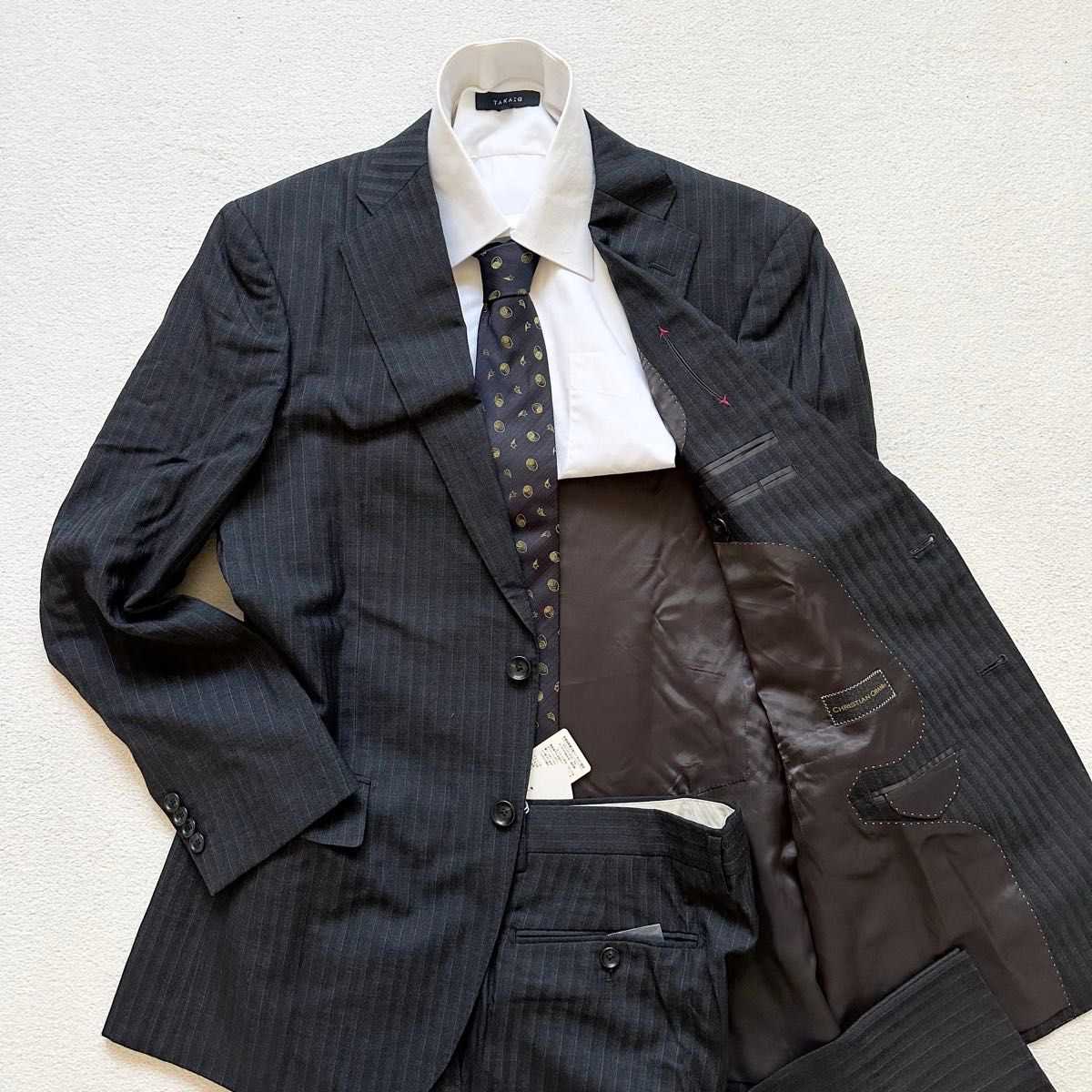 【美品】克里斯蒂安 · 奥拉尼安装AB6暗灰色条纹